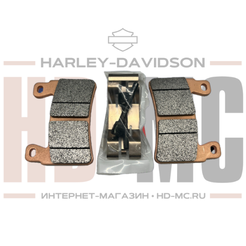 Колодки тормозные, передние, Harley-Davidson 41300102